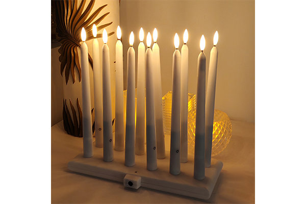 12 Set Rechargeable Taper Candle System