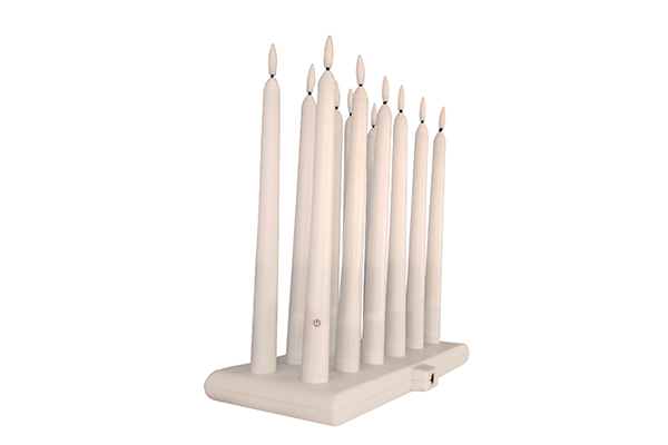 12 Set Rechargeable Taper Candle System